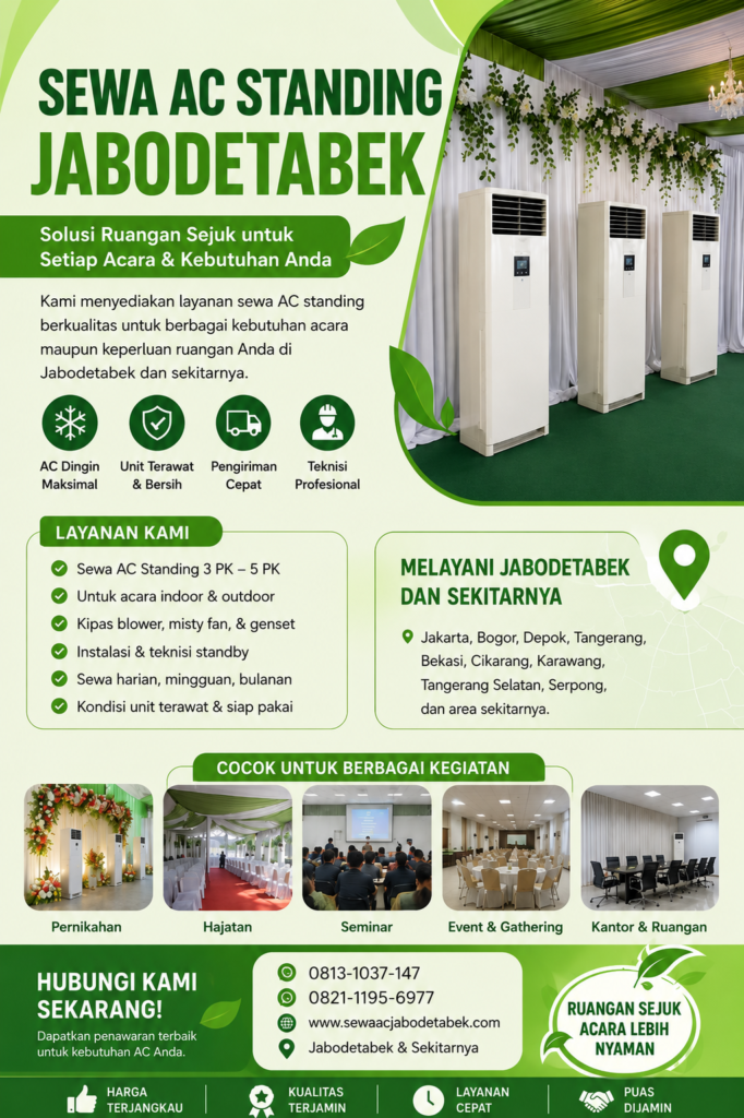 Sewa AC Standing Cilandak - Murah untuk Acara dan Event